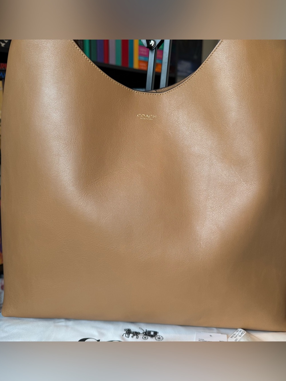 Coach Brooklyn 39 in Honey Brown - Picture 2 of 8